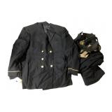 U.S. Naval Academy Uniform w/ belts - sz Large