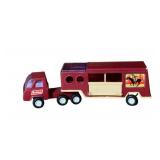 Buddy L Horse Transporter Truck - 10" Long
