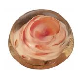 Glass Paperweight - 3" tall