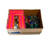 Box of Assorted Christmas Items