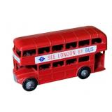 London Die-Cast Metal Bus - 4" long