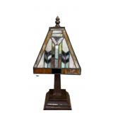 Stained Glass Lamp - 14" tall