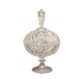 Covered Candy Dish w/ a pedestal base