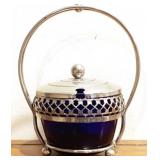 Art Nouveau Style Sugar Bowl - 6" tall