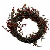 Berry Grapevine Wreath - 16" round