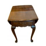 One-Drawer Drop Side End Table by Hammary