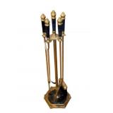 5pc Fireplace Set - 39" tall