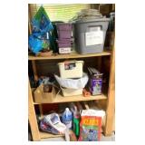 3-Shelf Lot of Assorted Items