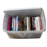 Plastic Tote w/ DVD