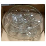 Punch Bowl Set - includes glasses