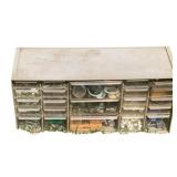 Storage Box w/ Contents - 18 x 8 x 9