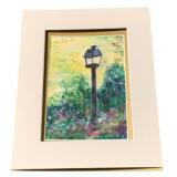 Matted Watercolor - 10 x 9