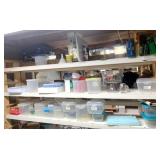 3-Shelf Lot of Items