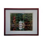 Framed Photograph "Indian Point" by M.E. Harrison