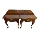 2 Thomasville End Tables - 22 x 21 x 27