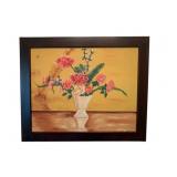 Framed Watercolor, signed - 19 x 22