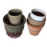 Lot of Assorted Planters