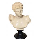 Plaster Bust of the Greek God Hermes