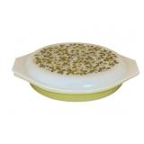 Vintage Pyrex Verde Casserole Dish w/ lid