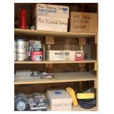 4-Shelf Lot of Assorted Items