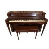 Vintage Wurlitzer Piano w/ Bench