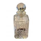 Crystal Decanter - 10" tall