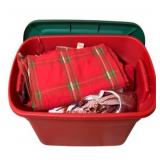 Tote full of Holiday items