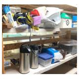 2-Shelf Lot of Assorted Items