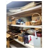 3-Shelf Lot of Assorted Items