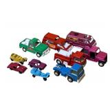 Lot of Vintage Tootsie Toy Cars