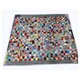 Hand Stitched Quilt 76 x 68
