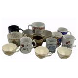 Lot of Assorted Mugs