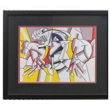 The Horseman Giclï¿½e by Roy Lichtenstein