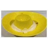 Ceramic Chip & Dip Bowl - 13.5 x 13