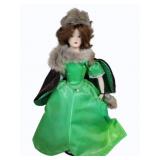 Porcelain Doll  - 16" tall