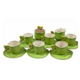 Vintage Italian Demitasse Cups w/ Creamer & Sugar