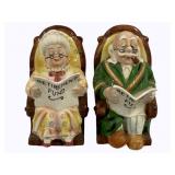 Set of Ceramic Banks - 6 x 8 x 5