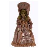 Vintage Doll w/ Stand - 15"