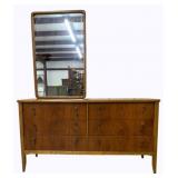 Lane Perception Mid-Century Dresser & Mirror