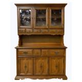 Vintage Bassett Hutch Cabinet 74 x 50 x 19