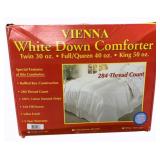 Vienna Down Comforter Twin Size