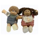 2 Cabbage Patch Dolls - 16"