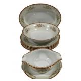 7pc. Set of Diamond China