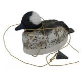 Vintage Duck Decoy w/ Weight 8x12x6