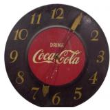 Vintage 1950s Coca Cola Advertising Clock 18"