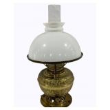 Brass Globe Lamp - 23"