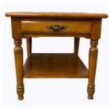 1 Drawer End Table 21 x 22 x 29