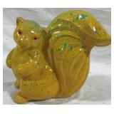 Ceramic Squirrel - 9 x 8 x 4