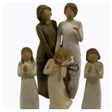 4 Willow Tree Figures