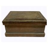 Antique Toolbox w/ Contents - 19 x 15 x 10